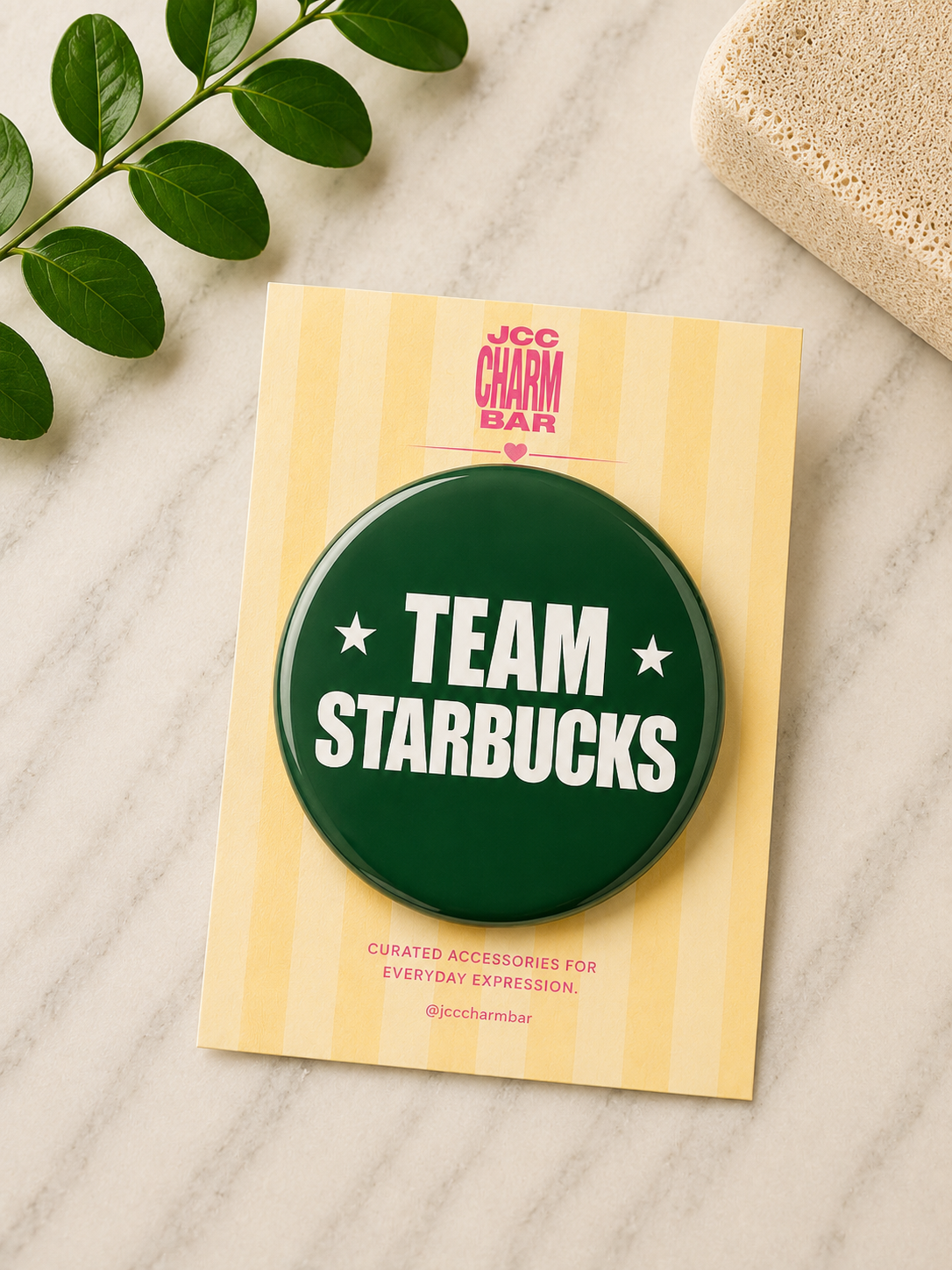Team Starbucks Pin | 2.25 inch