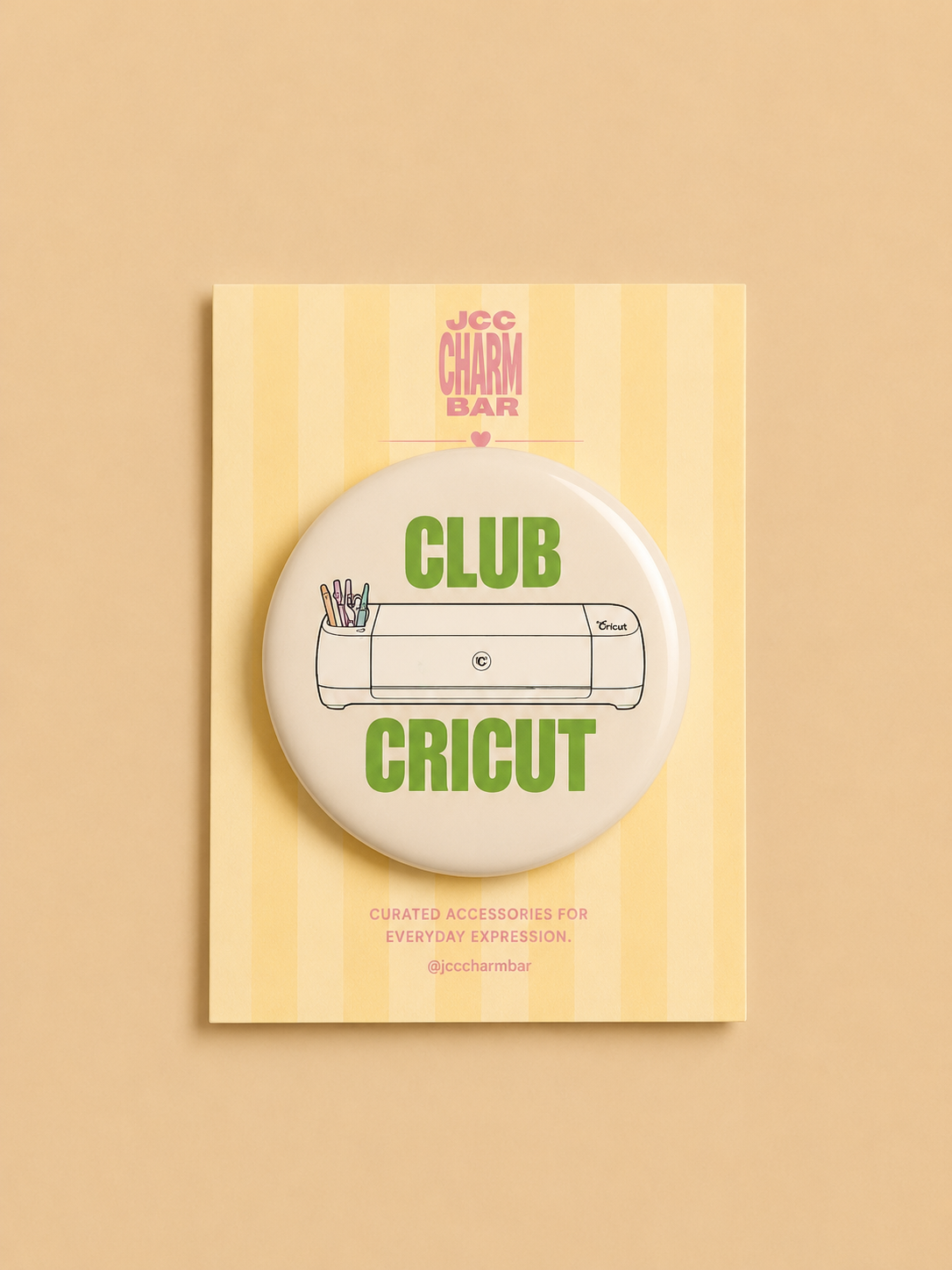 Club Cricut Pin | 2.25 inch