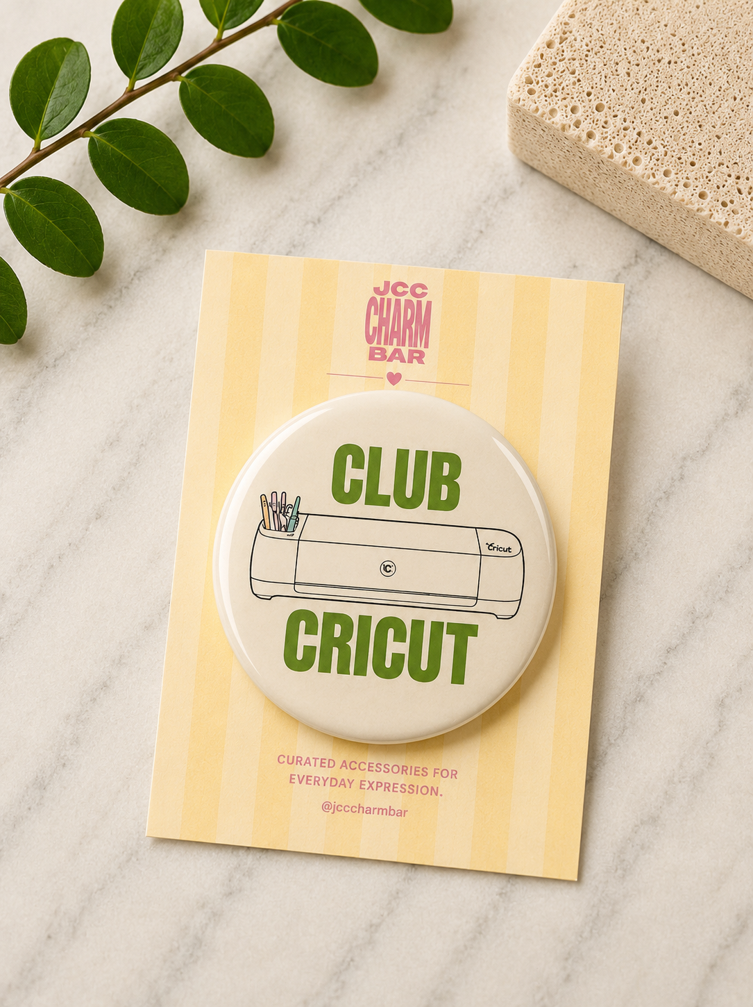 Club Cricut Pin | 2.25 inch