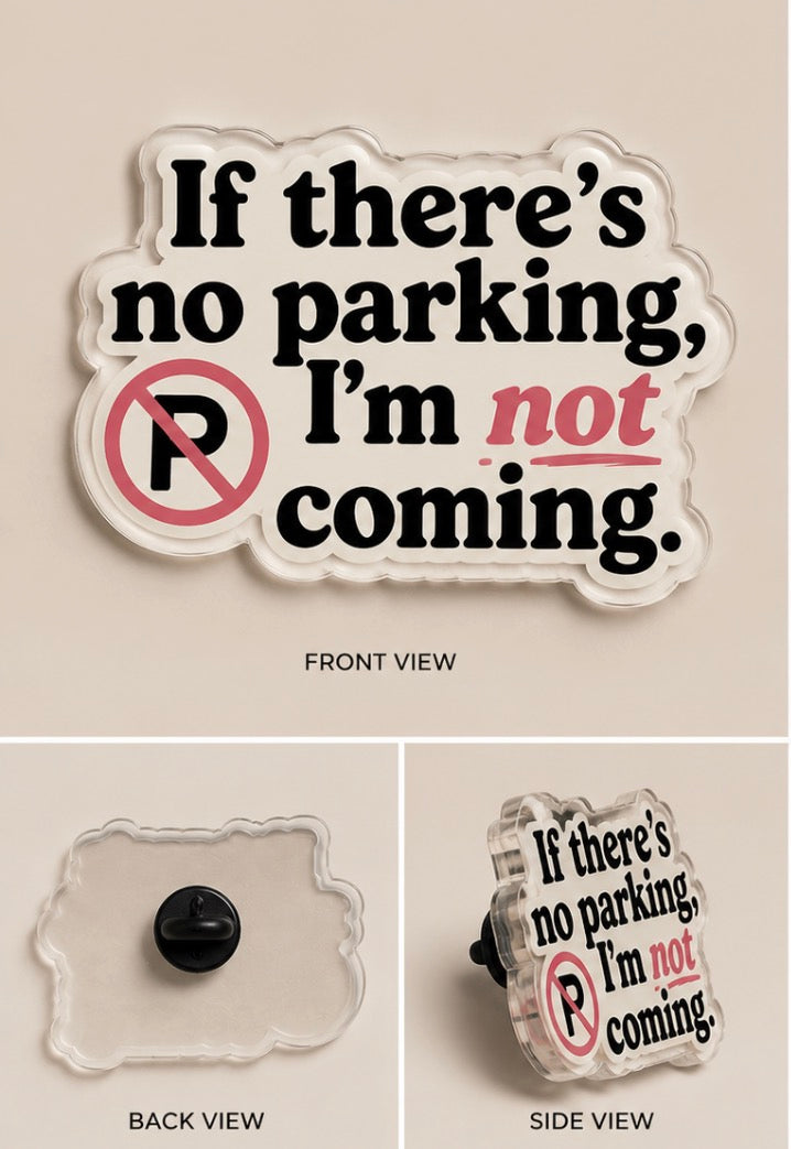 No Parking Pin