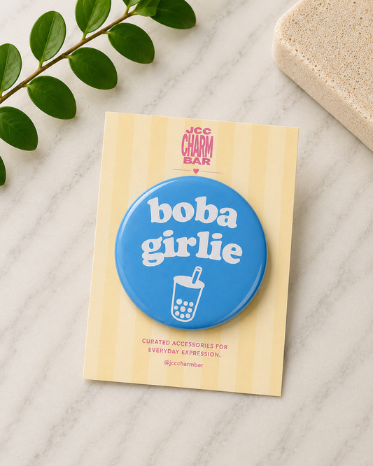 Boba Girlie Pin | 2.25 inch