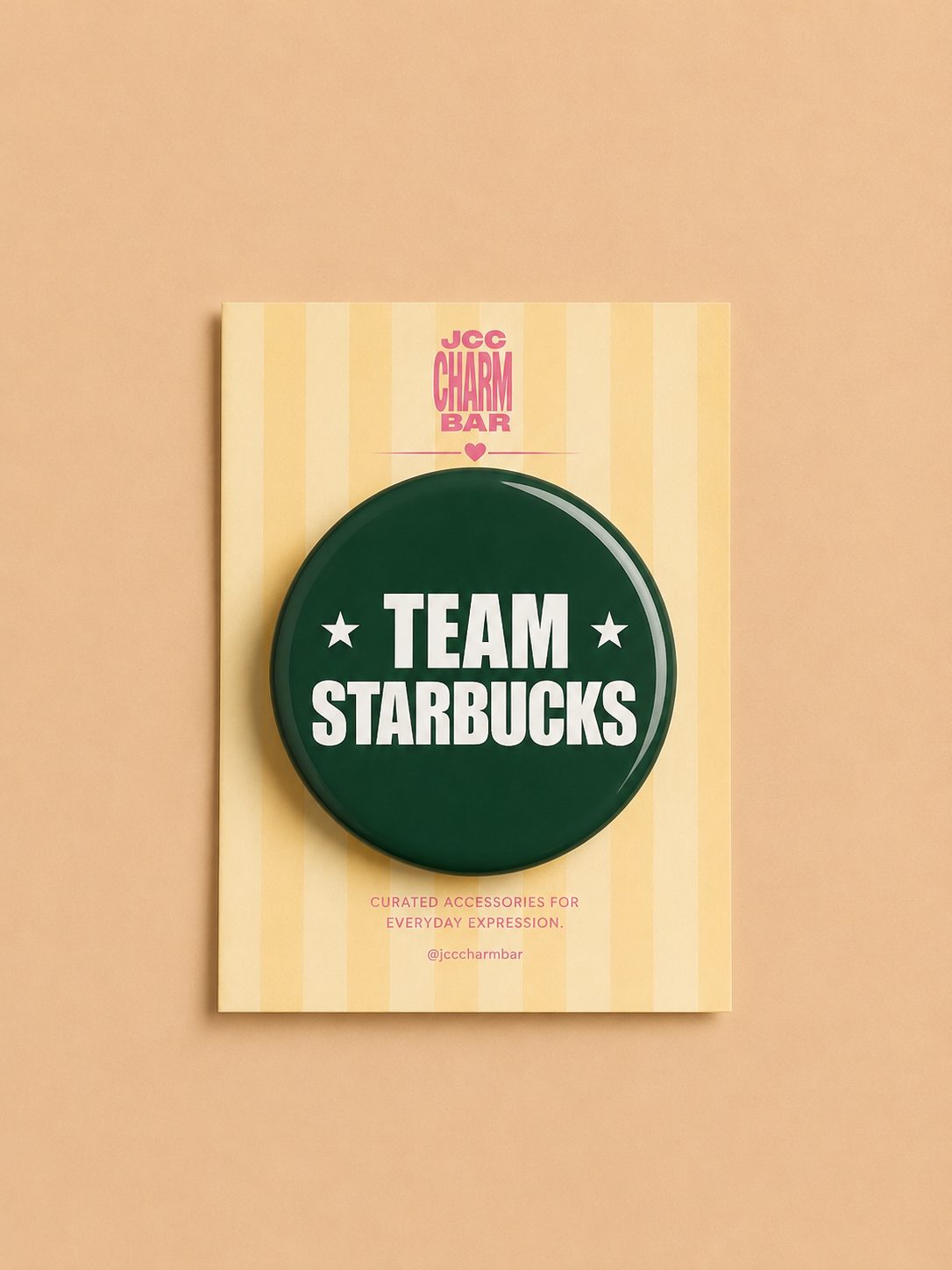 Team Starbucks Pin | 2.25 inch