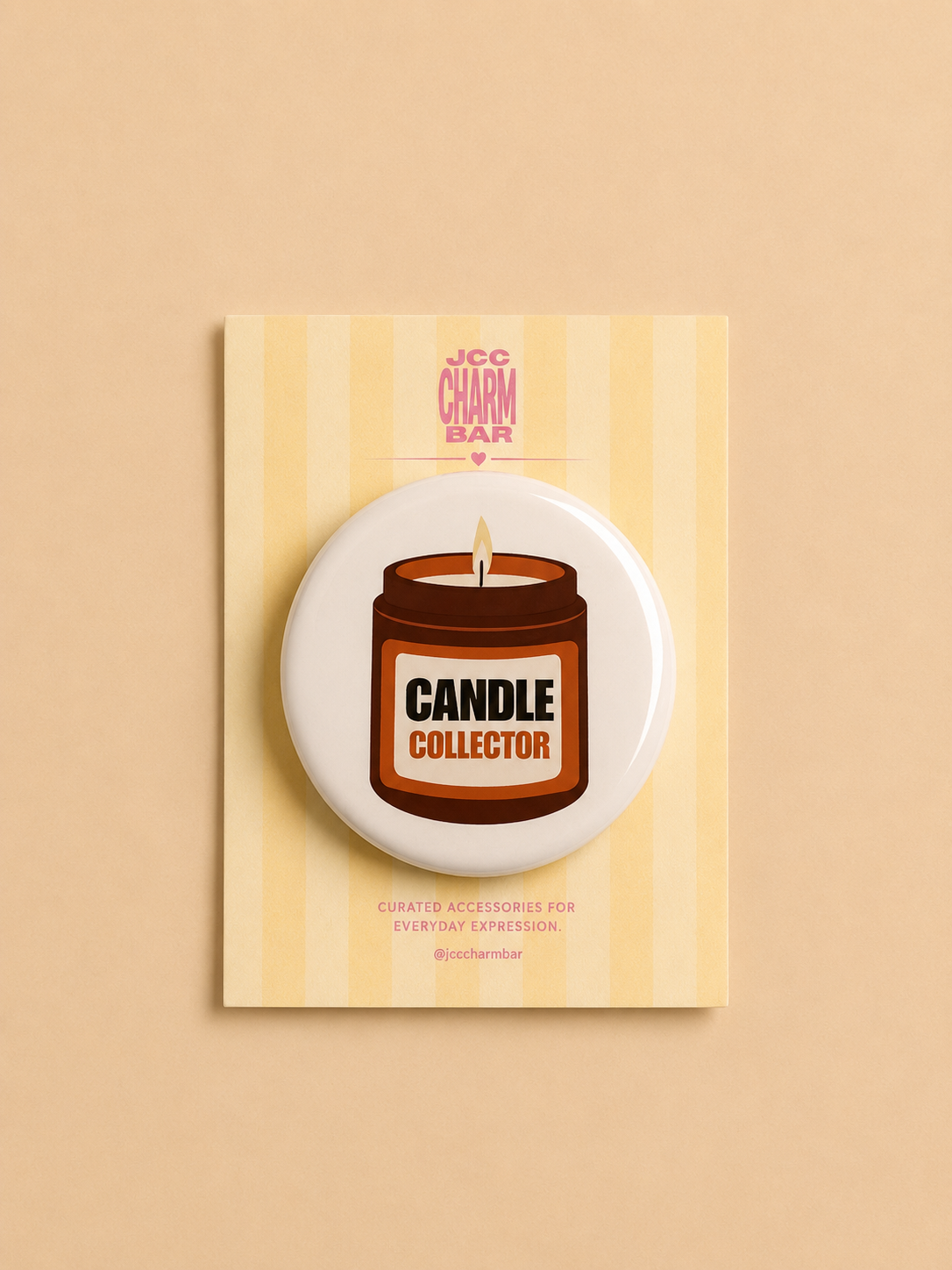 Candle Collector Pin | 2.25 inch
