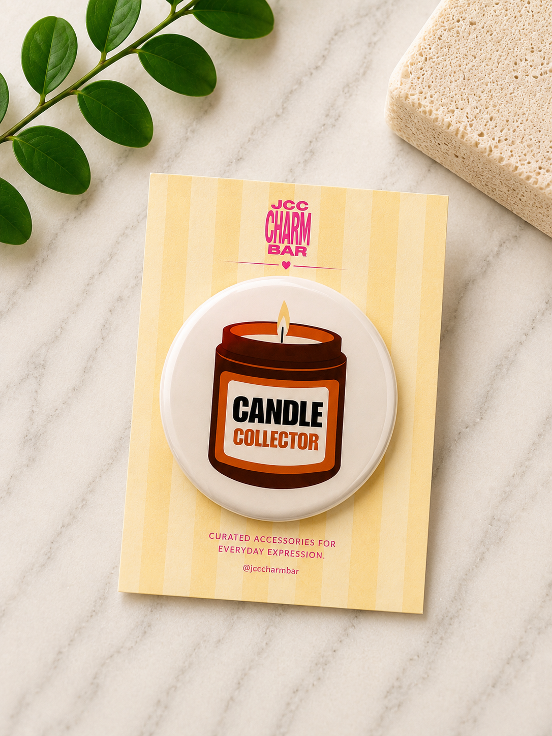 Candle Collector Pin | 2.25 inch
