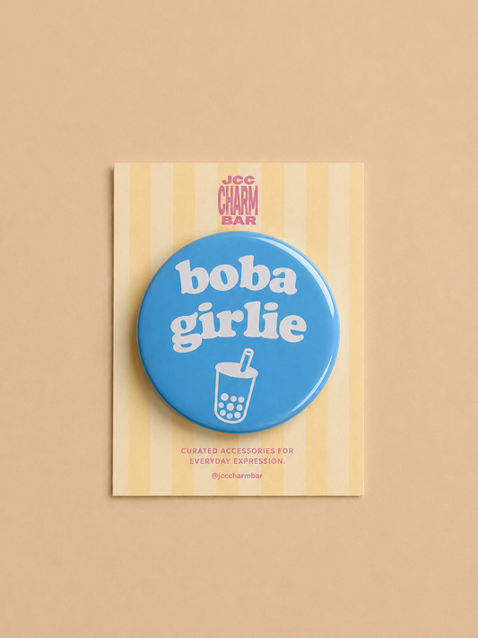 Boba Girlie Pin | 2.25 inch