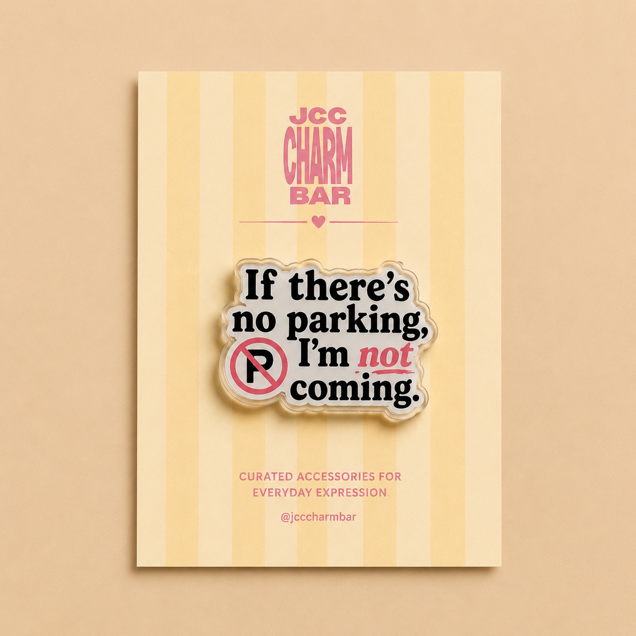 No Parking Pin